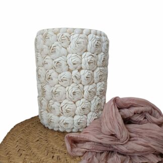 Vase coquillages Rosace